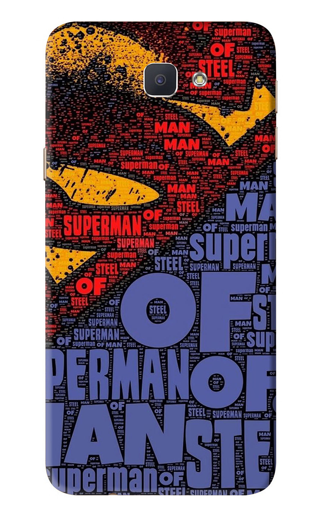 Superman Samsung Galaxy J7 Prime Back Skin Wrap