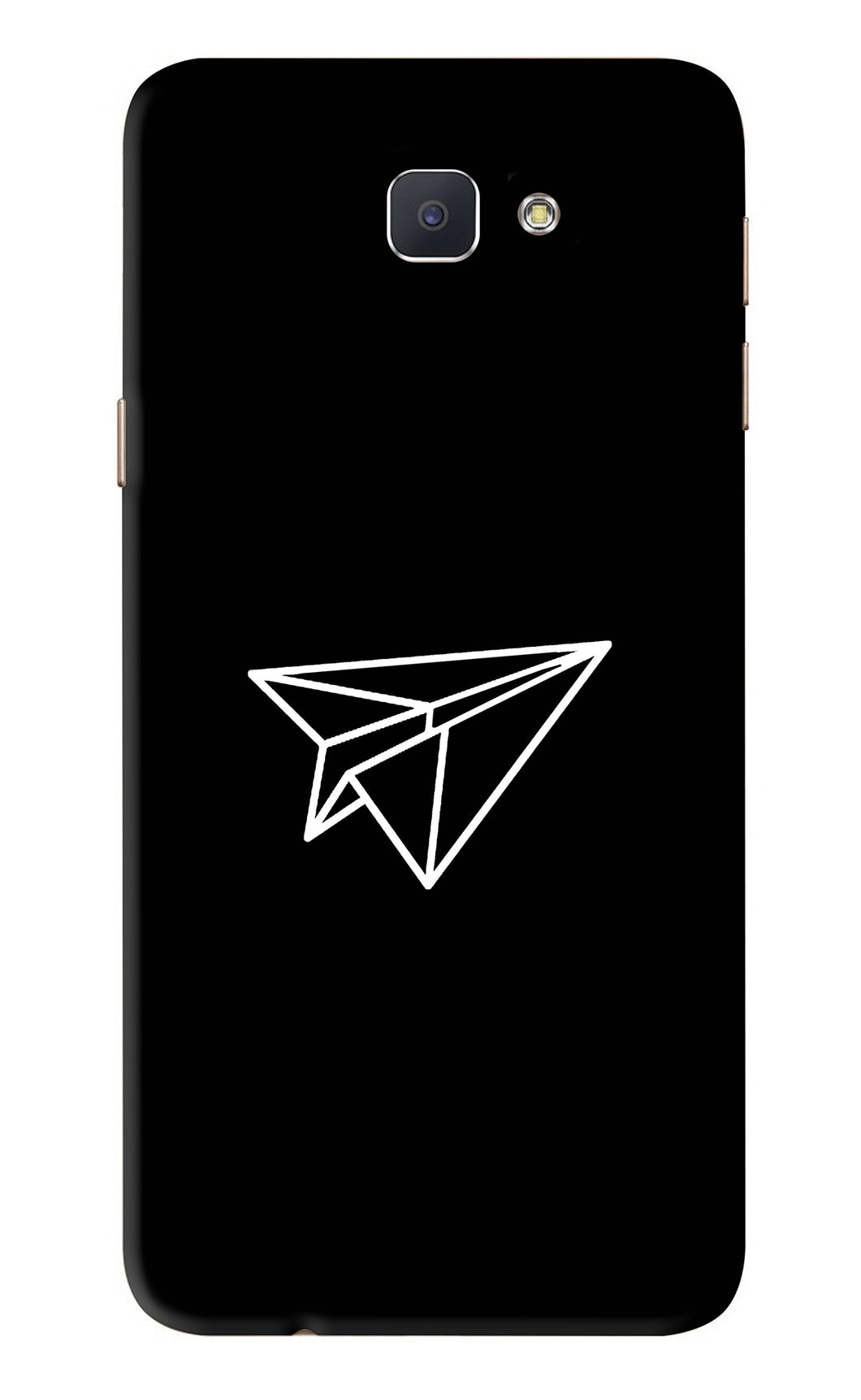 Paper Plane White Samsung Galaxy J7 Prime Back Skin Wrap