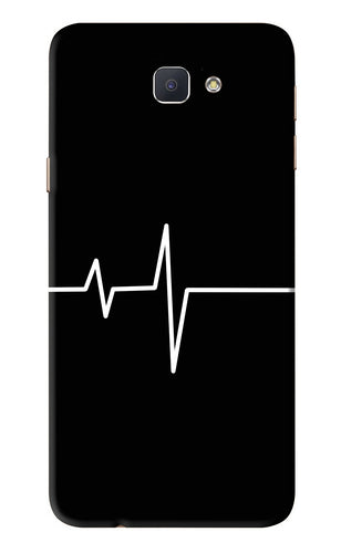Heart Beats Samsung Galaxy J7 Prime Back Skin Wrap
