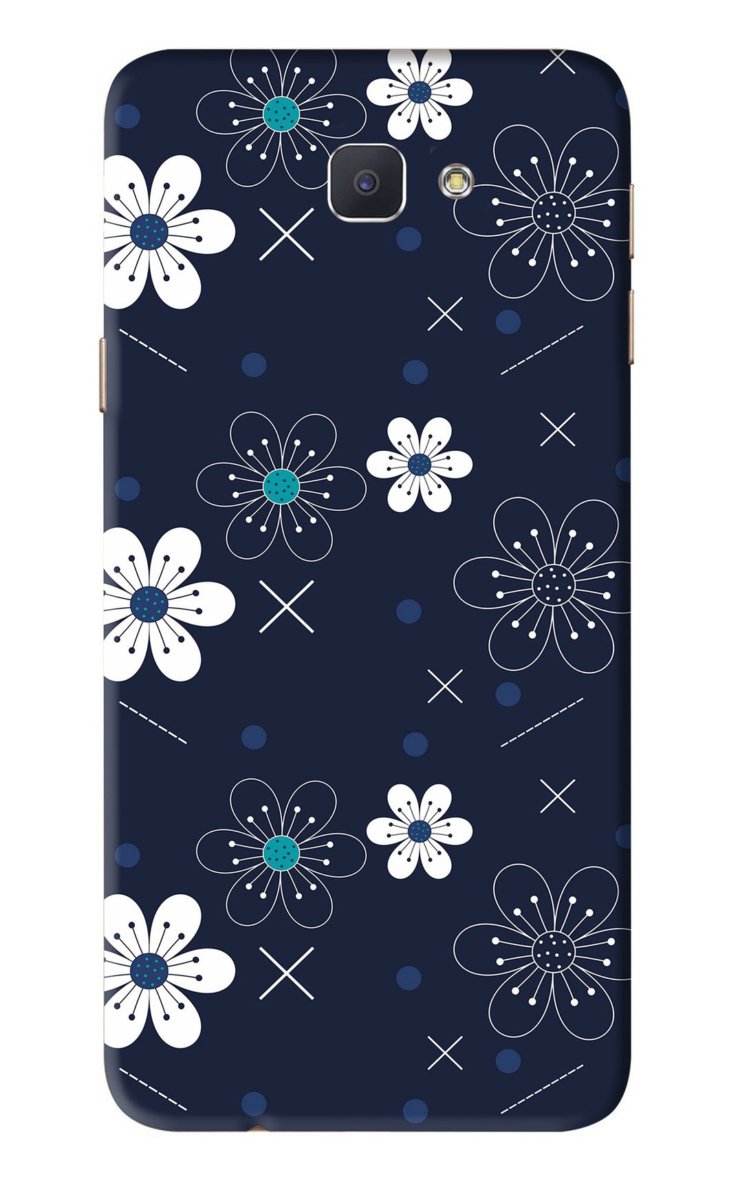 Flowers 4 Samsung Galaxy J7 Prime Back Skin Wrap