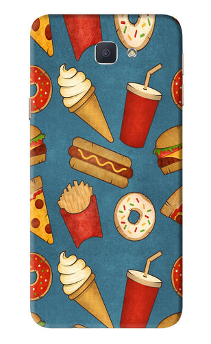 Foodie Samsung Galaxy J7 Prime Back Skin Wrap