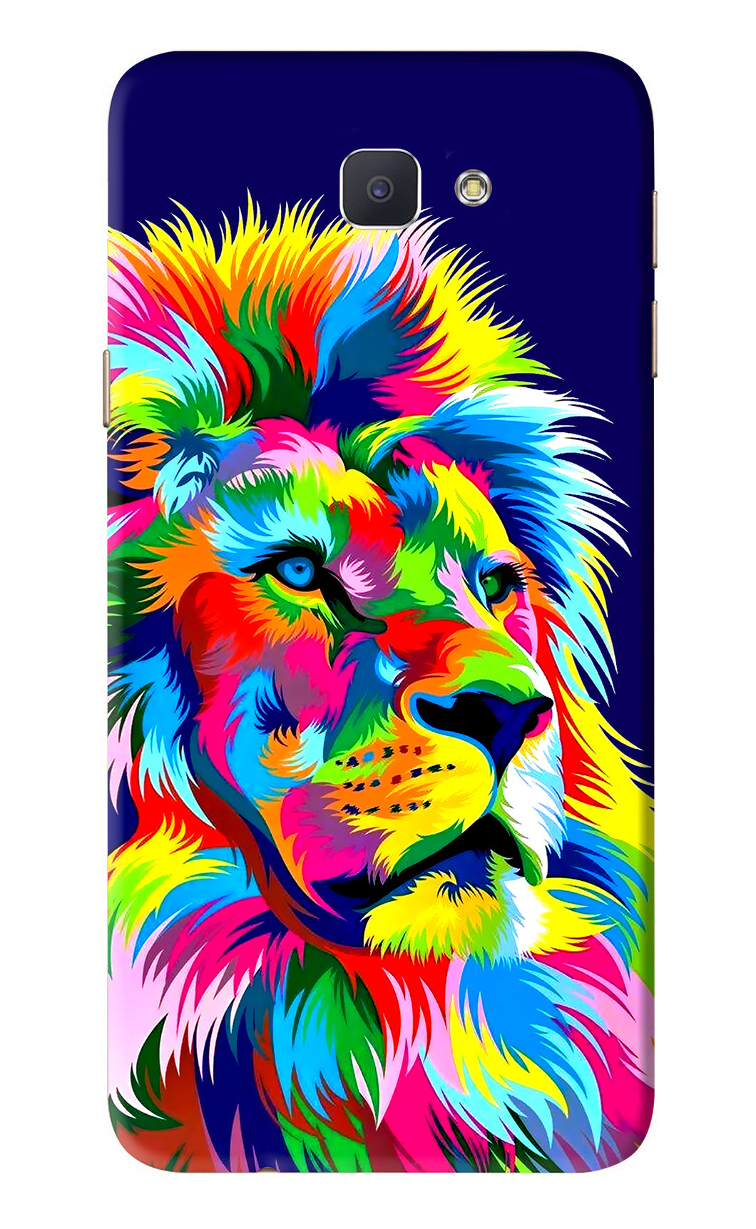 Vector Art Lion Samsung Galaxy J7 Prime Back Skin Wrap