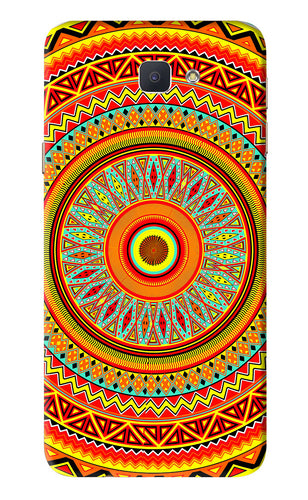 Mandala Pattern Samsung Galaxy J7 Prime Back Skin Wrap