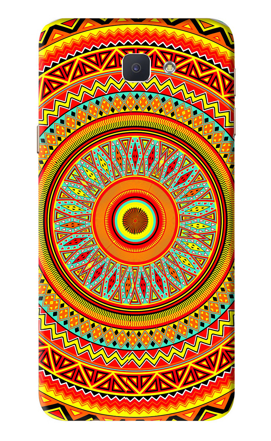 Mandala Pattern Samsung Galaxy J7 Prime Back Skin Wrap