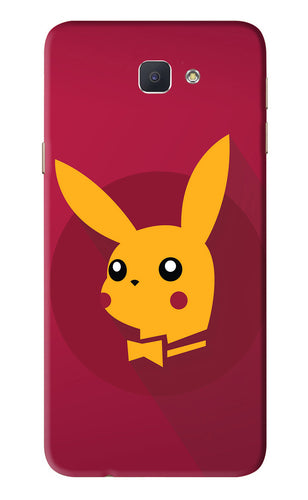 Pikachu Samsung Galaxy J7 Prime Back Skin Wrap