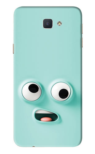 Silly Face Cartoon Samsung Galaxy J7 Prime Back Skin Wrap