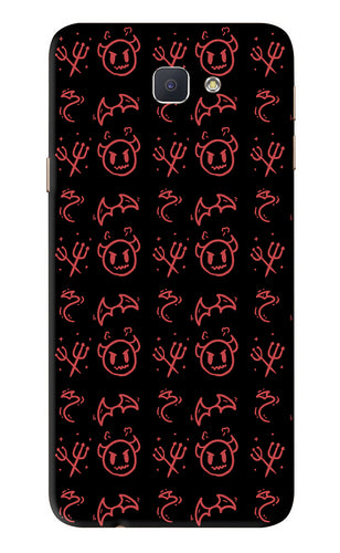 Devil Samsung Galaxy J7 Prime Back Skin Wrap
