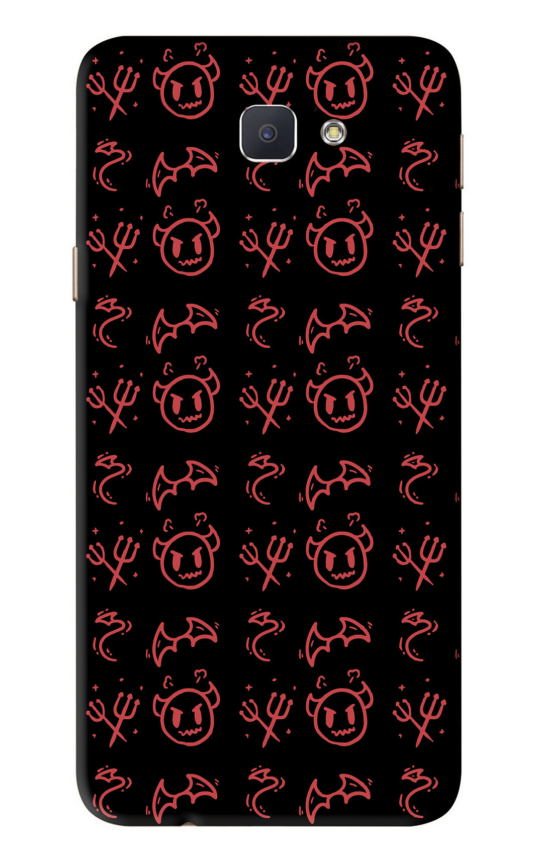 Devil Samsung Galaxy J7 Prime Back Skin Wrap