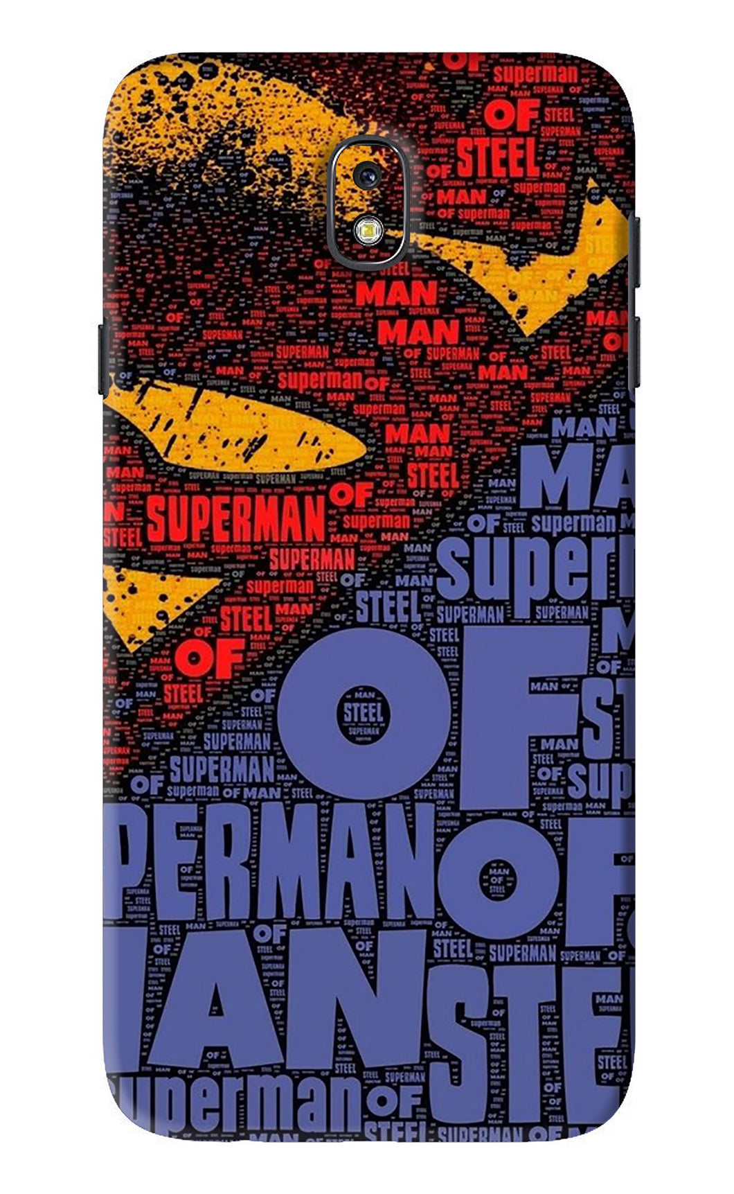 Superman Samsung Galaxy J7 Pro Back Skin Wrap