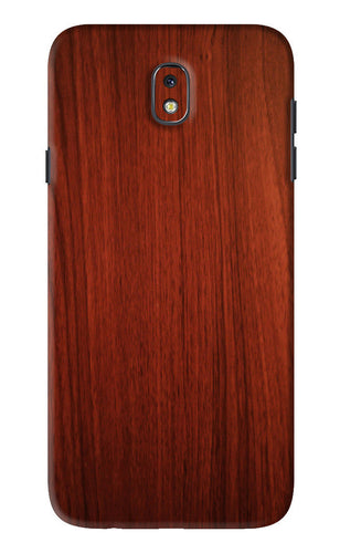 Wooden Plain Pattern Samsung Galaxy J7 Pro Back Skin Wrap