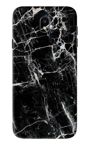 Black Marble Texture 1 Samsung Galaxy J7 Pro Back Skin Wrap