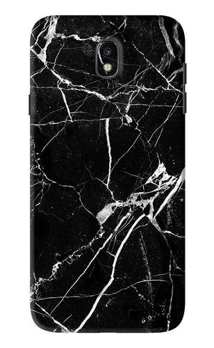 Black Marble Texture 2 Samsung Galaxy J7 Pro Back Skin Wrap