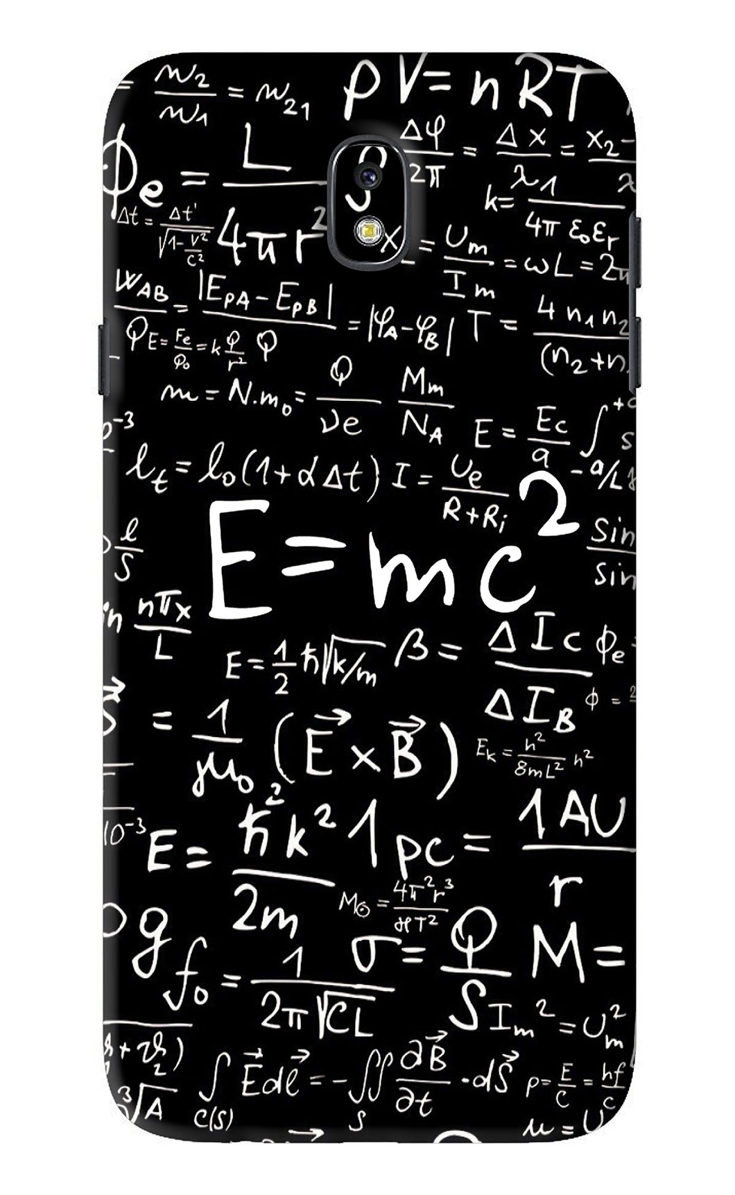 Physics Albert Einstein Formula Samsung Galaxy J7 Pro Back Skin Wrap