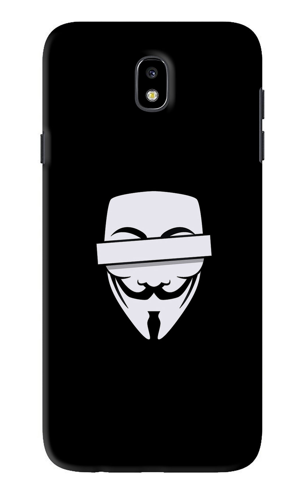 Anonymous Face Samsung Galaxy J7 Pro Back Skin Wrap