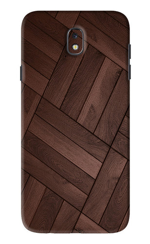 Wooden Texture Design Samsung Galaxy J7 Pro Back Skin Wrap