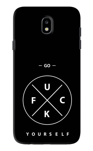 Go Fuck Yourself Samsung Galaxy J7 Pro Back Skin Wrap