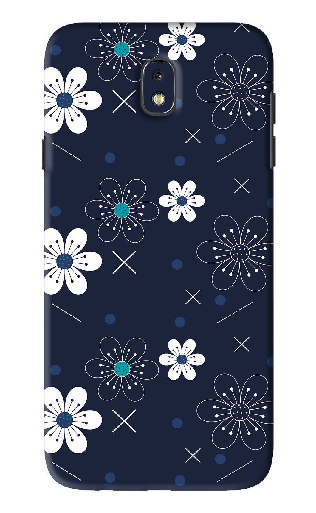 Flowers 4 Samsung Galaxy J7 Pro Back Skin Wrap