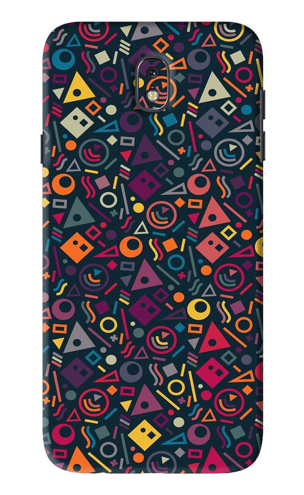 Geometric Abstract Samsung Galaxy J7 Pro Back Skin Wrap