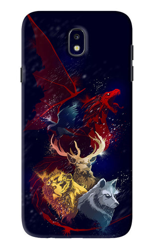 Game Of Thrones Samsung Galaxy J7 Pro Back Skin Wrap