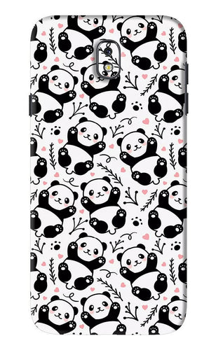 Cute Panda Samsung Galaxy J7 Pro Back Skin Wrap