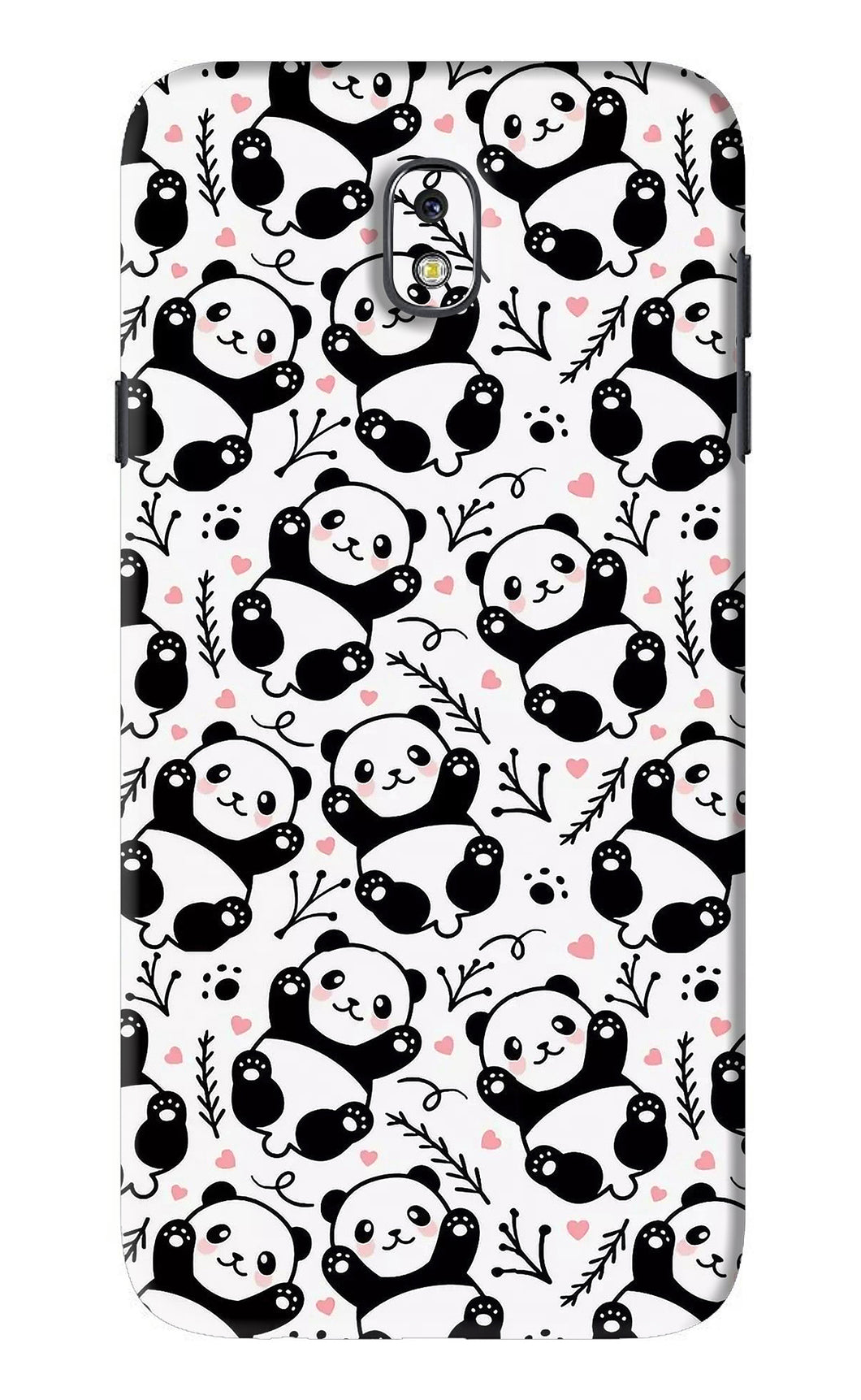 Cute Panda Samsung Galaxy J7 Pro Back Skin Wrap