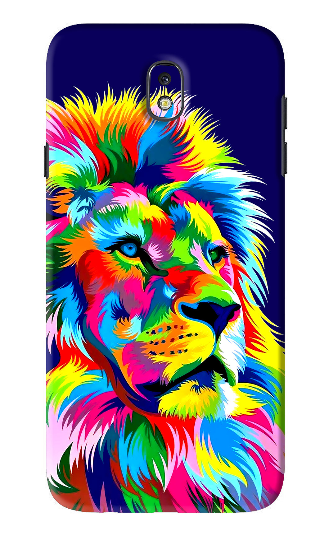 Vector Art Lion Samsung Galaxy J7 Pro Back Skin Wrap