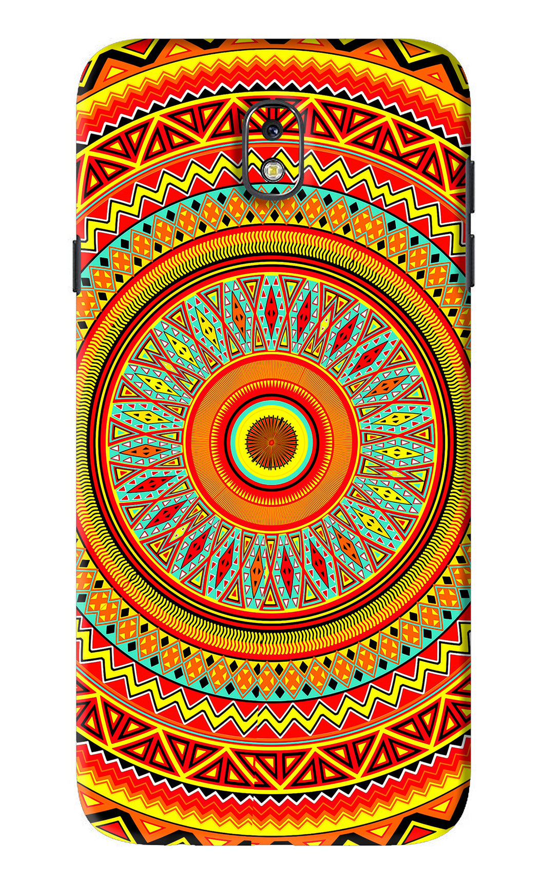 Mandala Pattern Samsung Galaxy J7 Pro Back Skin Wrap