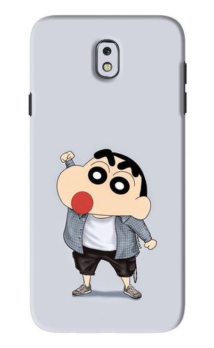 Shinchan Samsung Galaxy J7 Pro Back Skin Wrap