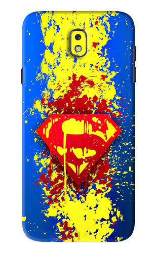 Superman logo Samsung Galaxy J7 Pro Back Skin Wrap
