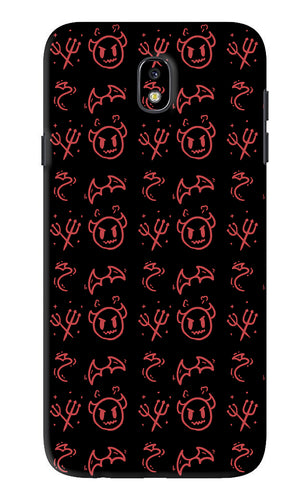 Devil Samsung Galaxy J7 Pro Back Skin Wrap