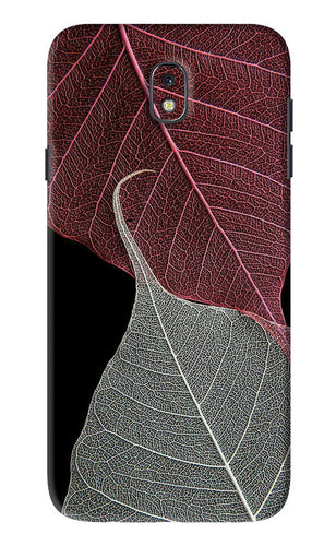 Leaf Pattern Samsung Galaxy J7 Pro Back Skin Wrap
