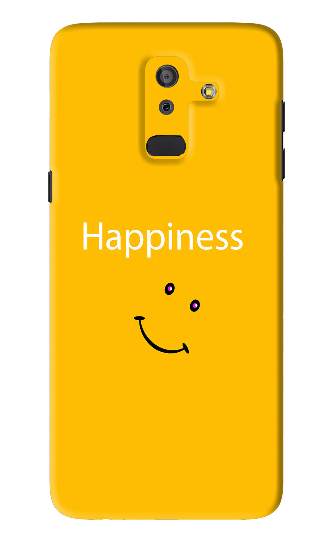 Happiness With Smiley Samsung Galaxy J8 2018 Back Skin Wrap