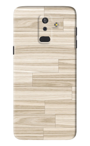 Wooden Art Texture Samsung Galaxy J8 2018 Back Skin Wrap