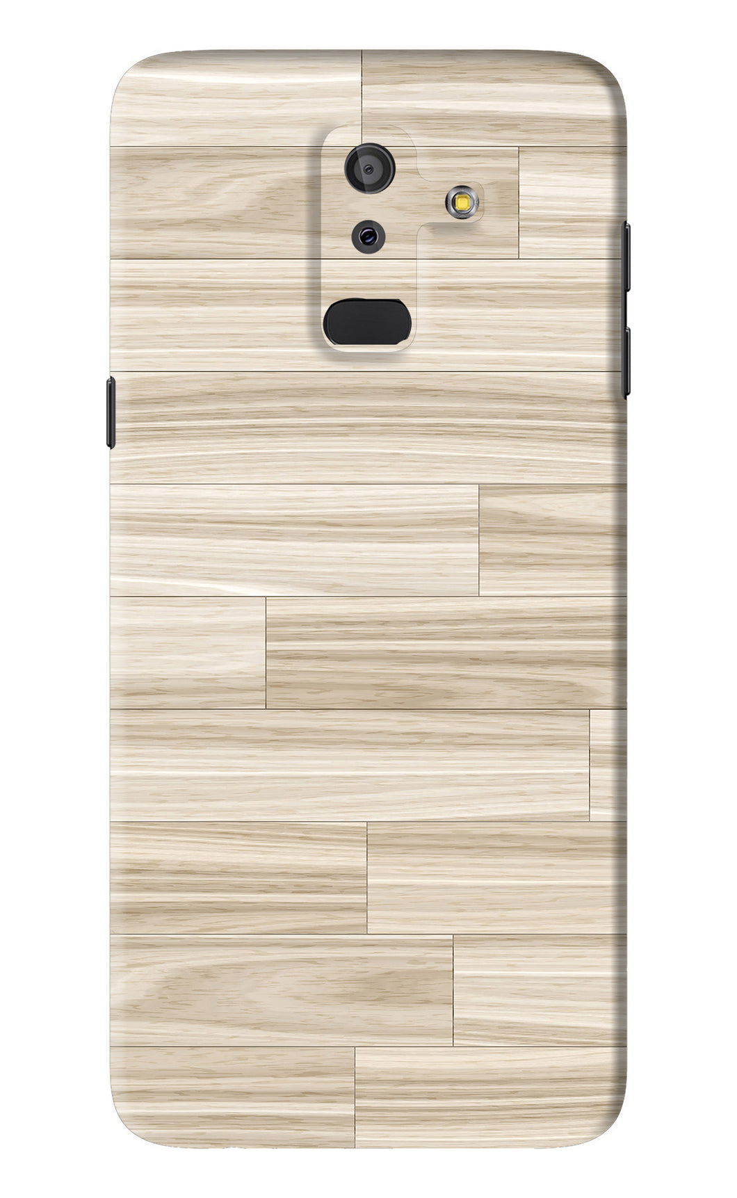 Wooden Art Texture Samsung Galaxy J8 2018 Back Skin Wrap