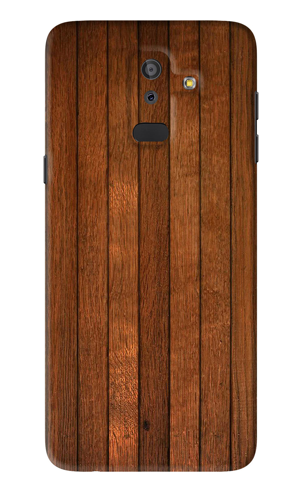 Wooden Artwork Bands Samsung Galaxy J8 2018 Back Skin Wrap