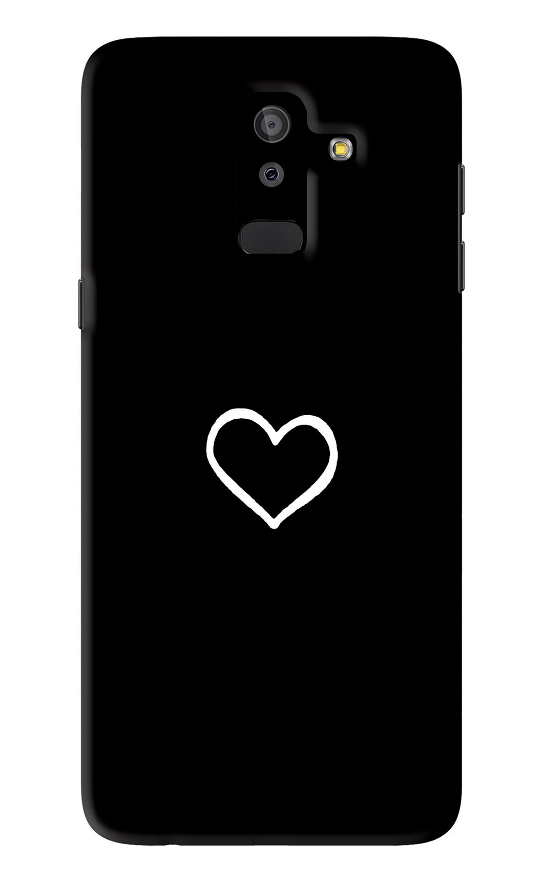 Heart Samsung Galaxy J8 2018 Back Skin Wrap