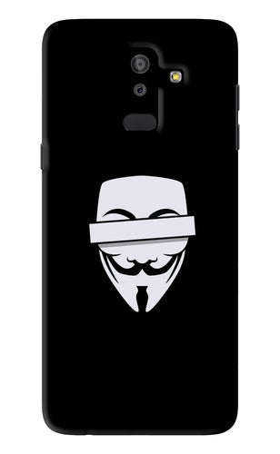 Anonymous Face Samsung Galaxy J8 2018 Back Skin Wrap