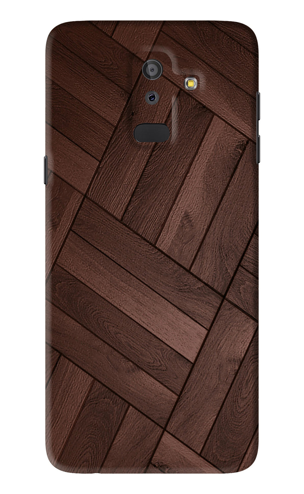 Wooden Texture Design Samsung Galaxy J8 2018 Back Skin Wrap