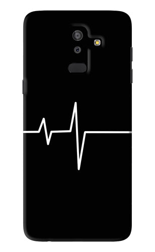 Heart Beats Samsung Galaxy J8 2018 Back Skin Wrap