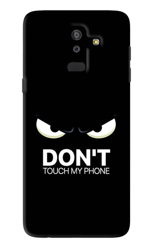 Don'T Touch My Phone Samsung Galaxy J8 2018 Back Skin Wrap
