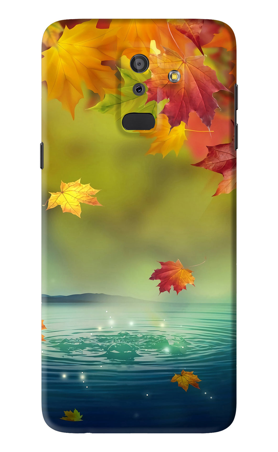 Flowers 1 Samsung Galaxy J8 2018 Back Skin Wrap