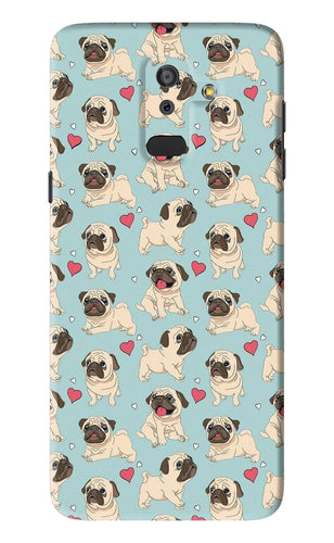 Pug Dog Samsung Galaxy J8 2018 Back Skin Wrap