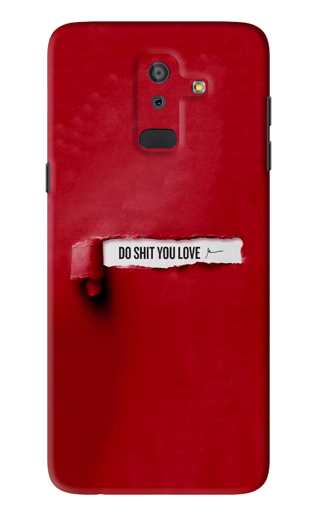 Do Shit You Love Samsung Galaxy J8 2018 Back Skin Wrap