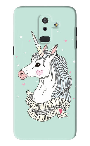 Unicorn Wallpaper Samsung Galaxy J8 2018 Back Skin Wrap