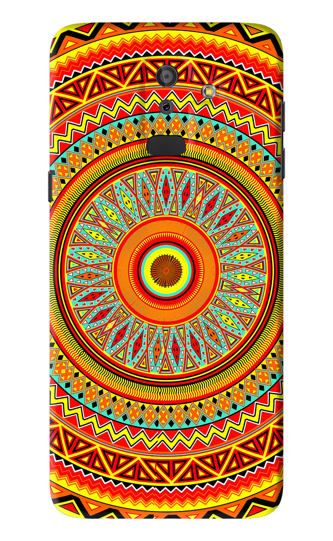 Mandala Pattern Samsung Galaxy J8 2018 Back Skin Wrap