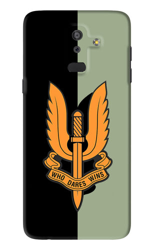 Balidan Logo Samsung Galaxy J8 2018 Back Skin Wrap