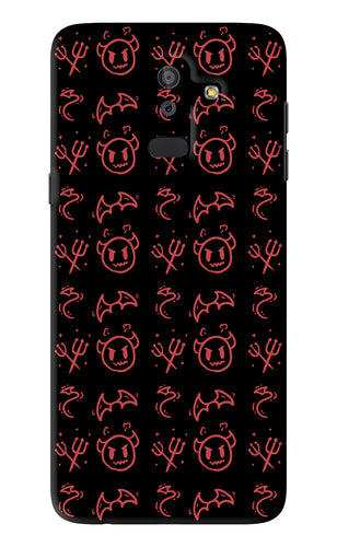 Devil Samsung Galaxy J8 2018 Back Skin Wrap