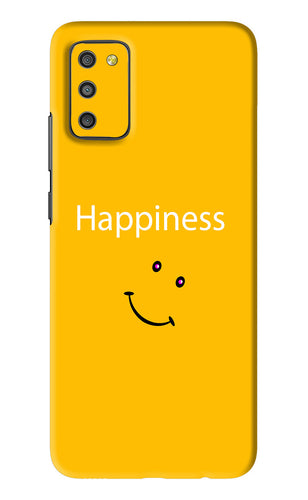 Happiness With Smiley Samsung Galaxy M02S Back Skin Wrap