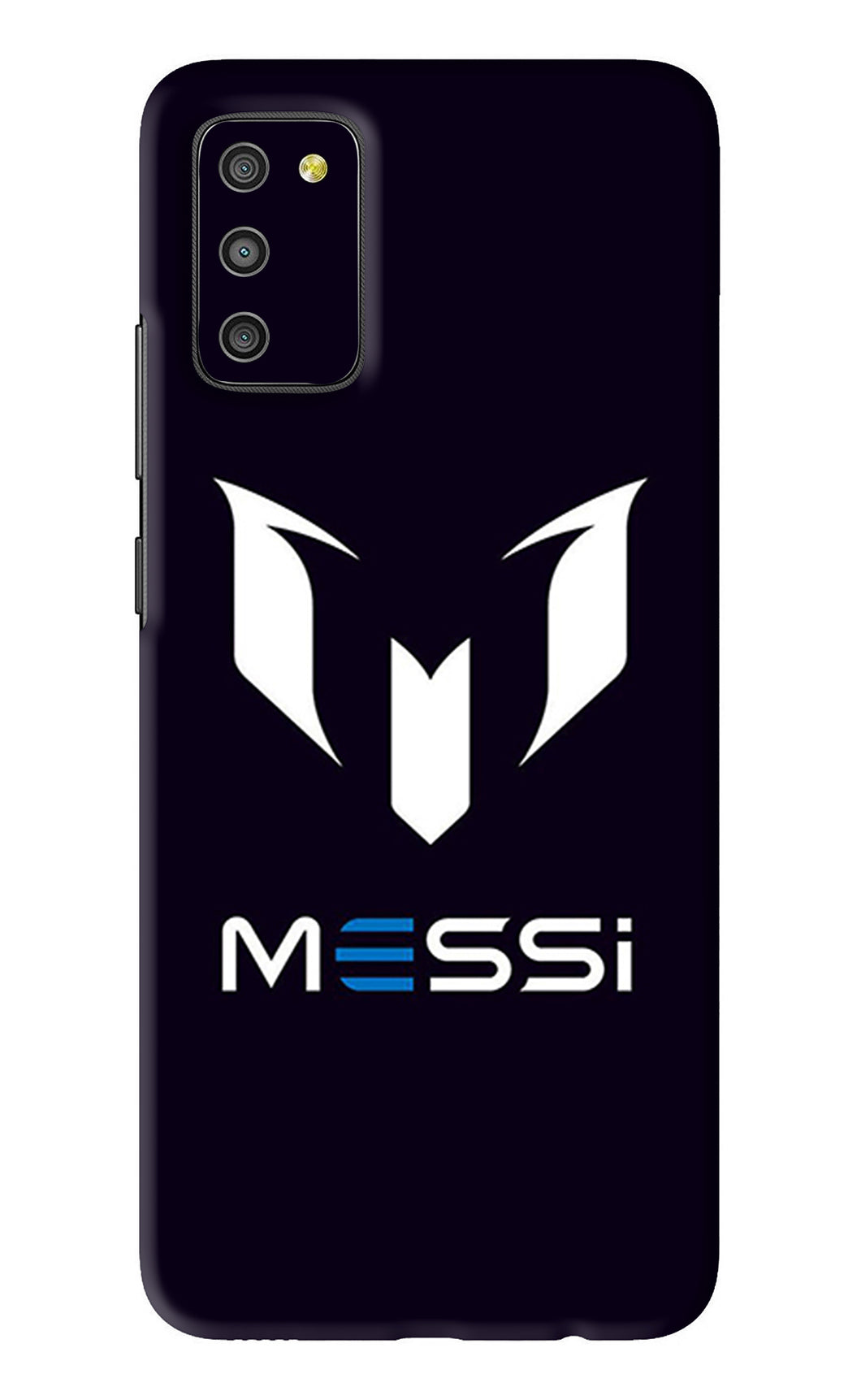 Messi Logo Samsung Galaxy M02S Back Skin Wrap