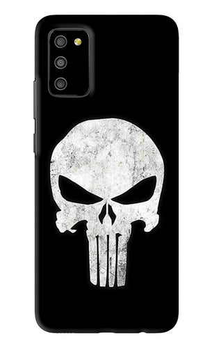 Punisher Skull Samsung Galaxy M02S Back Skin Wrap